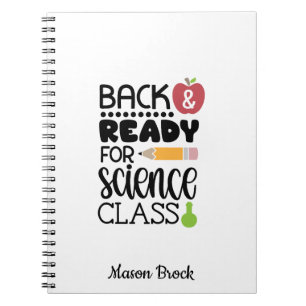 Cuaderno divertido personalizado para la escuela