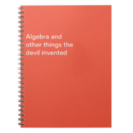 Cuaderno Divertido que lo inventó el diablo