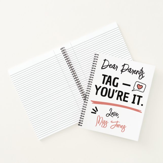 Cuaderno Divertido regalo de fin de curso Queridos Padres E (Interior)