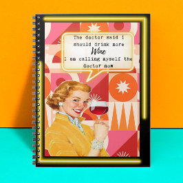 Cuaderno divertido regalo mejor amiga "Médico"