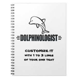 Cuaderno Divertidos delfines Personalizados