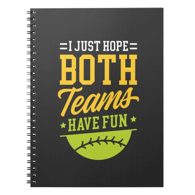 Cuaderno Divertidos regalos deportivos (Frente)