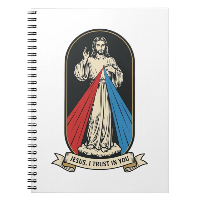 Cuaderno Divina Misericordia Jesús Vintage (Frente)