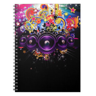 Cuaderno DJ Hip Hop Club Urbano Música de Baile