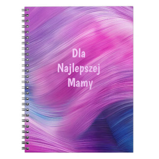 Cuaderno Dla Najlepszej Mamy – Pastelowa Akwarela