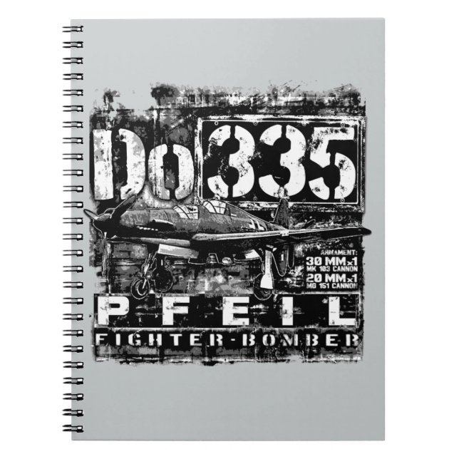 Cuaderno Do 335 Pfeil (Frente)