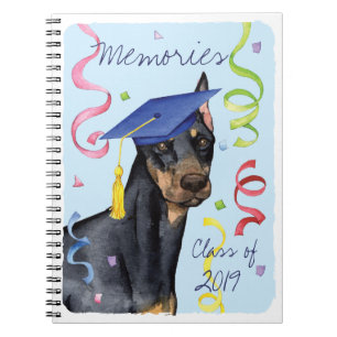Cuaderno Doberman Pinscher Graduate