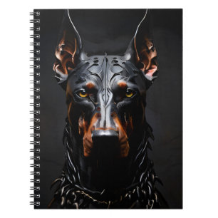 Cuaderno Doberman Steel Vibe Silhouette Vertical