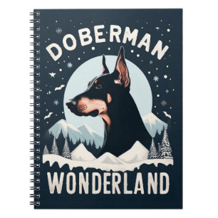 Cuaderno Doberman Wonderland - Típico de los amantes del pe