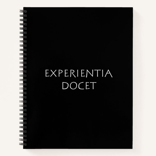 Cuaderno Docente de Experientia (Anverso)