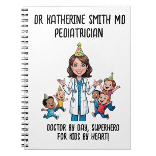 Cuaderno DOCTOR antistress pediatrician medical