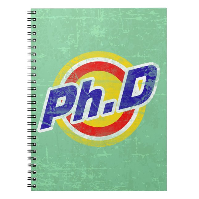 Cuaderno Doctorado o doctorado o Médico de Filosofía (Frente)