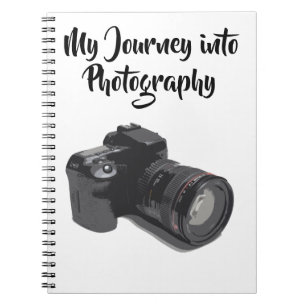 Cuaderno Documentar su cámara digital moderna de viaje