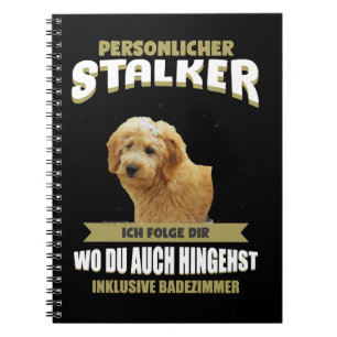 Cuaderno Dog GoldendoodleGoldendoodle Perro mascota de cach