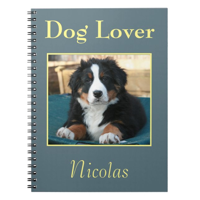Cuaderno Dog Lover Bernese (Frente)