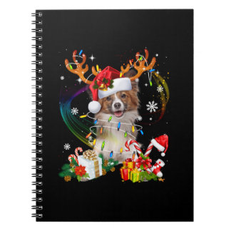 Cuaderno Dog Lovers | Papillon Christmas Present