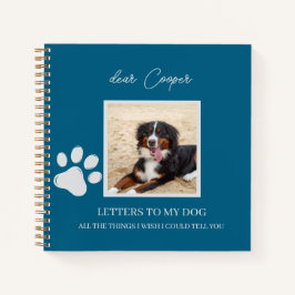 Cuaderno Dog Memorial Remembrance Pet Loss Grief Journal 