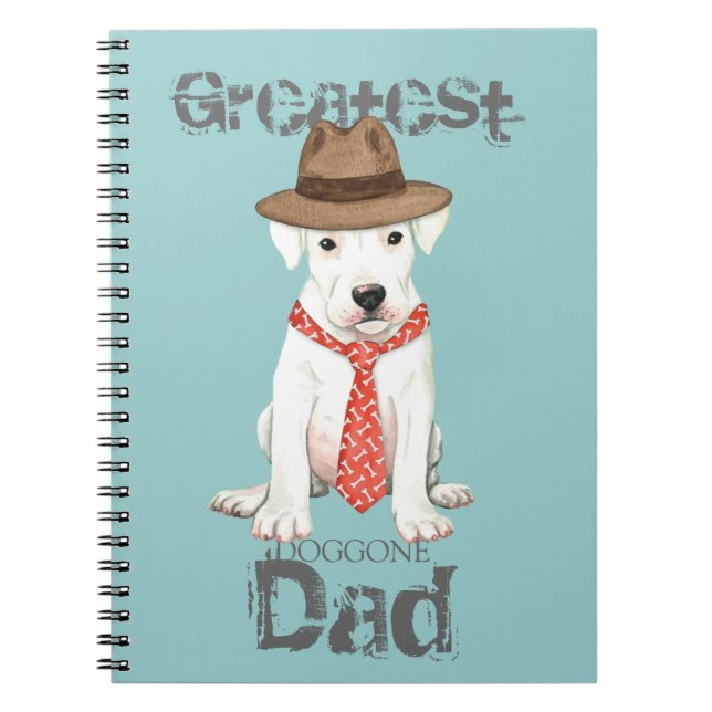 Cuaderno Dogo Argentino (Frente)