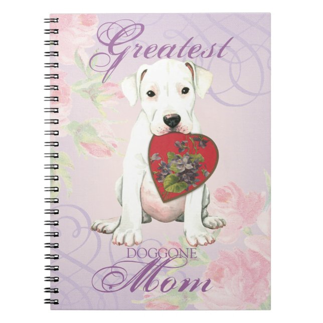 Cuaderno Dogo Heart Mom (Frente)