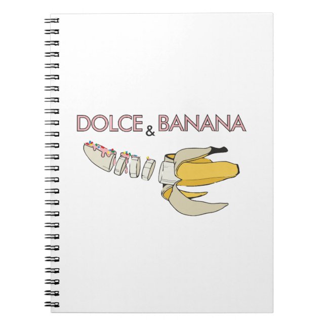 Cuaderno Dolce & Banana (Frente)