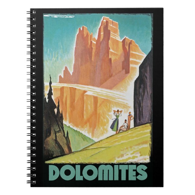 Cuaderno Dolomitas (Frente)