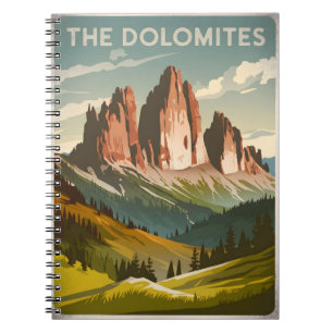 Cuaderno Dolomitas, Italia vintage