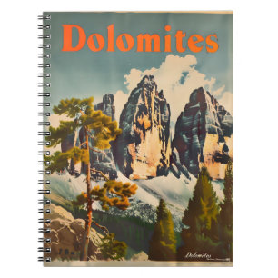 Cuaderno Dolomitas Vintage