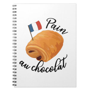 Cuaderno Dolor Au Chocolat - Divertida pastelería francesa
