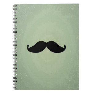 Cuaderno Dolor De Mogote Negro Retro Vintado En La Moneda V