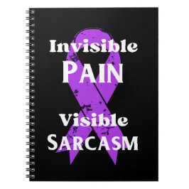 Cuaderno Dolor invisible sarcástico