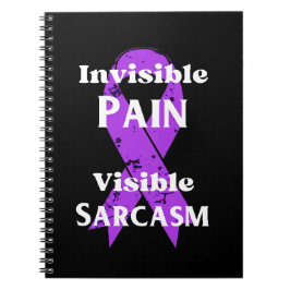 Cuaderno Dolor invisible sarcástico