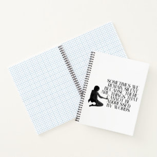 Cuaderno Dolor silencioso - Minimalista diseño de presupues