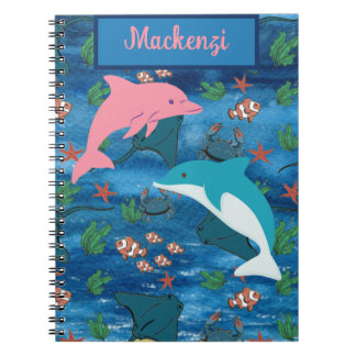 Cuaderno Dolphins Ocean Life