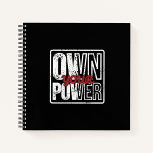 Cuaderno Domina Tu Poder – Diseño de Cita Motivacional en N