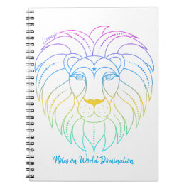 Cuaderno Dominación mundial de Leo