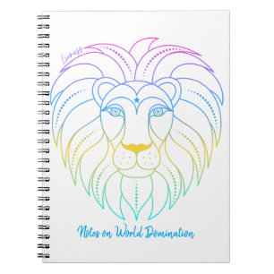 Cuaderno Dominación mundial de Leo