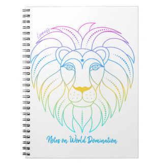 Cuaderno Dominación mundial de Leo