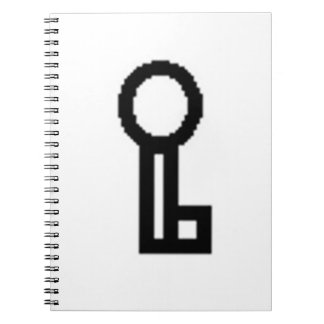Cuaderno dominante del logotipo