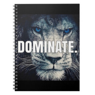 Cuaderno Domine - el león de motivación