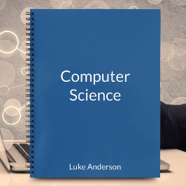 Cuaderno Dominio Personalizado de Ciencias de la Computació
