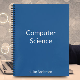 Cuaderno Dominio Personalizado de Ciencias de la Computació