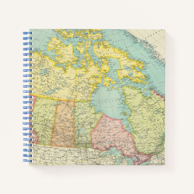 Cuaderno Dominión de Canadá político (Anverso)