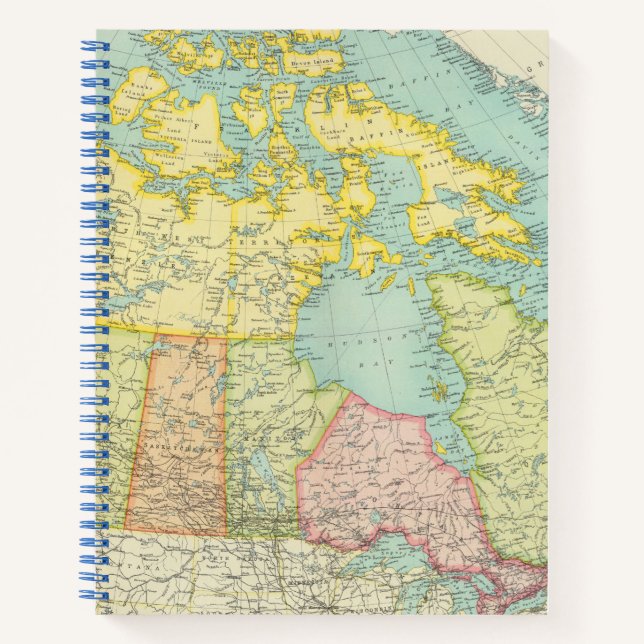 Cuaderno Dominión de Canadá político (Anverso)