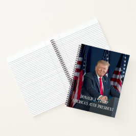 Cuaderno Donald J. Trump 45.º presidente Keepsake