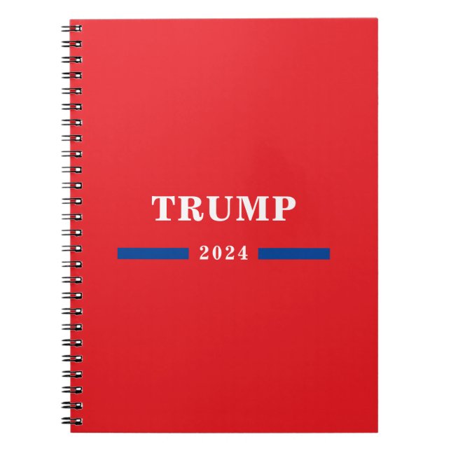 Cuaderno Donald Trump 2024 (Frente)