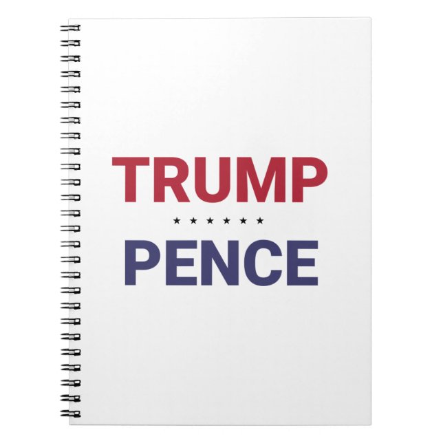 Cuaderno Donald Trump y Mike Pence (elecciones de 2020 en E (Frente)