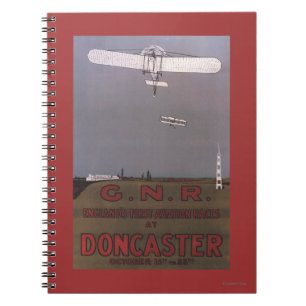 Cuaderno Doncaster, Inglaterra - Primeras carreras de aviac