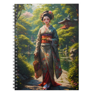 Cuaderno Doncella del Jardín Verde