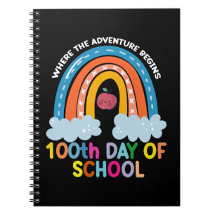 Cuaderno Donde Comienza La Aventura 100 Días Más Inteligent