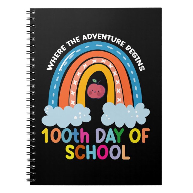 Cuaderno Donde Comienza La Aventura 100 Días Más Inteligent (Frente)